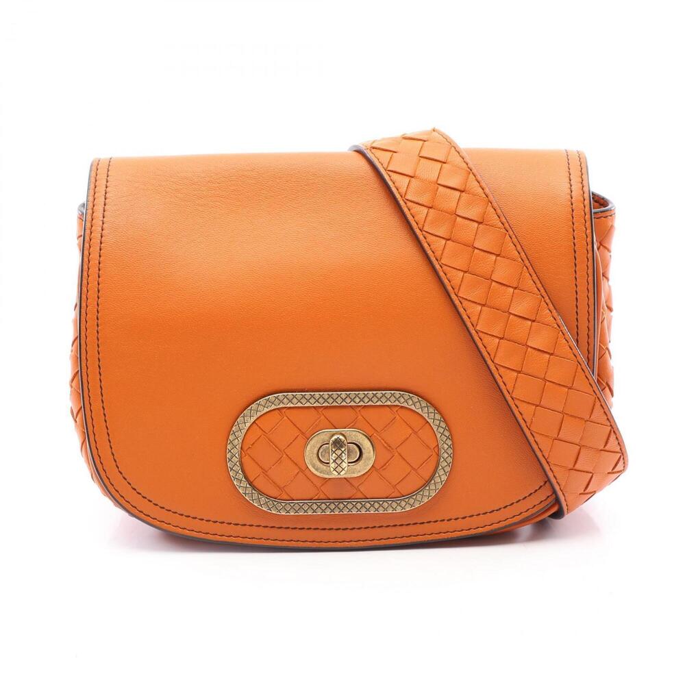 Bottega Veneta Luna Shoulder Bag/Handbag, Leather, Women's, Brown